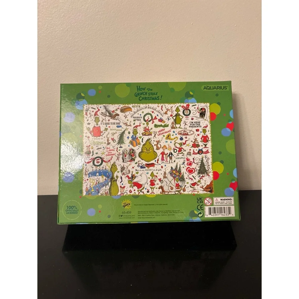Aquarius How the‎ Grinch Stole Christmas 1000 Piece Puzzle